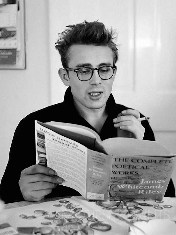 James dean reading