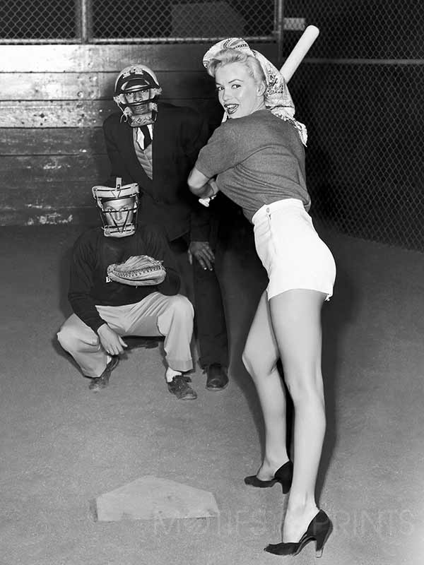 Marilyn Monroe Baseball