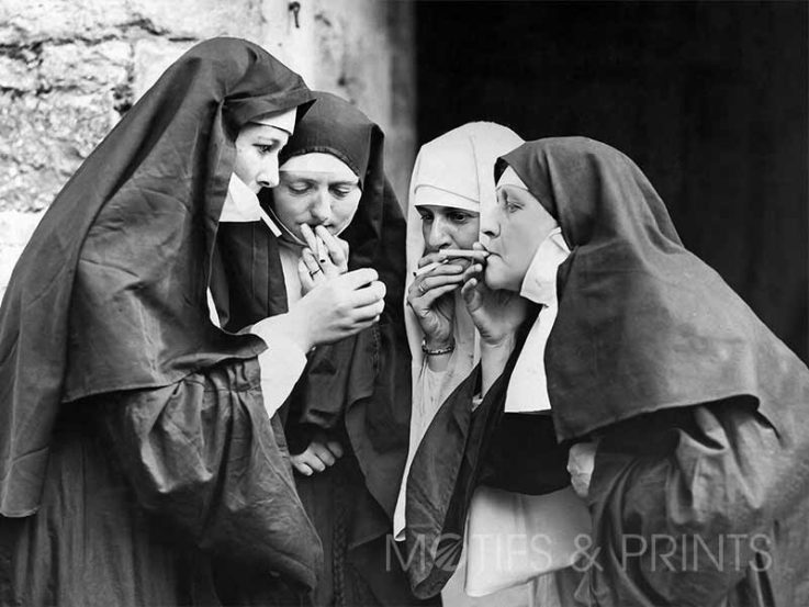 Smoking Nuns 1931