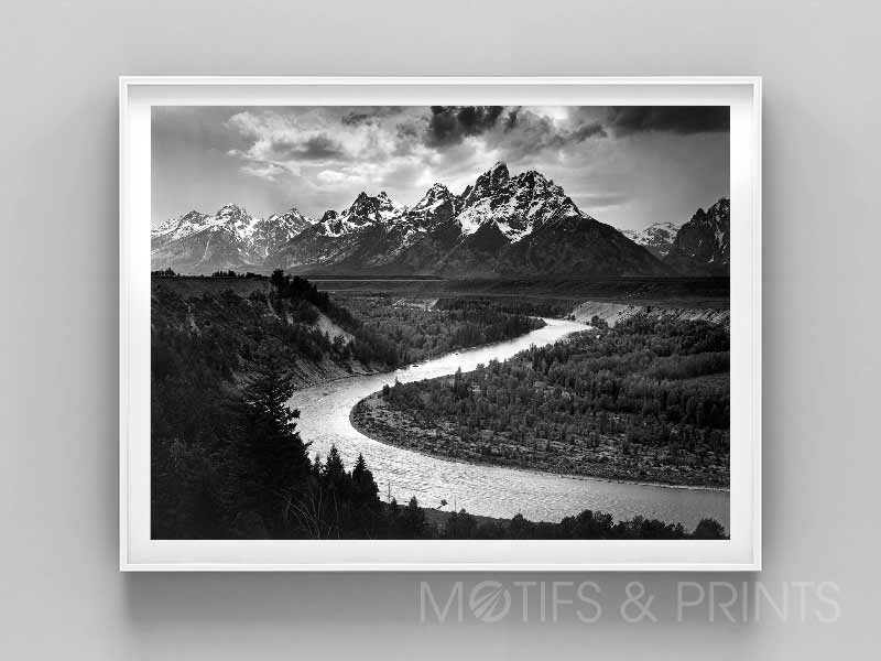 The Tetons and the Snake River – Motifs and Prints