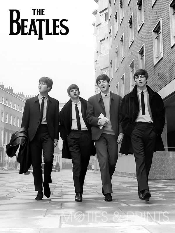 The Beatles Walking