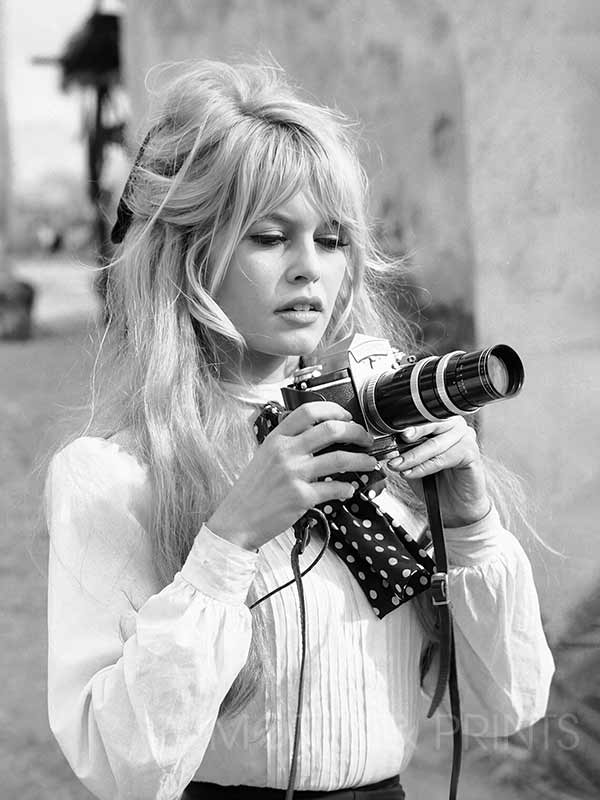 Bardot Holding Camera 