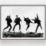 The Beatles パフォーマンス 大判カラー印刷　1960年代 The Only Painting By The Beatles Goes to Auction | Barnebys