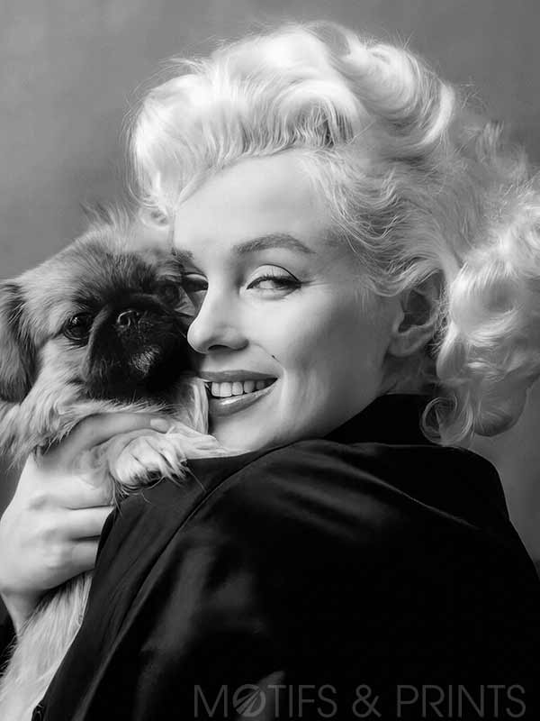 Marilyn Monroe With Dog