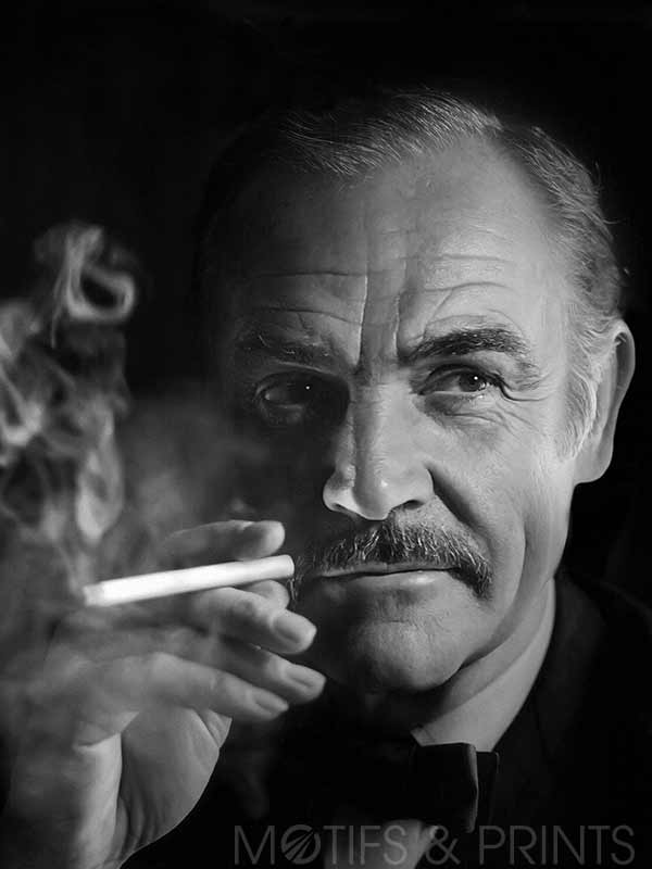 Sean Connery Smoking